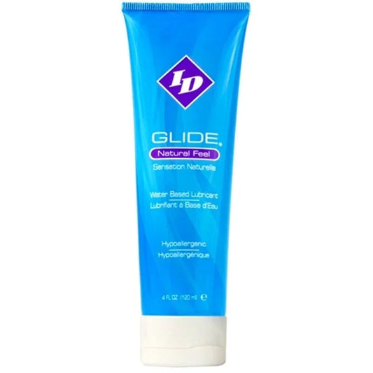 ID GLIDE - LUBRICANTE BASE AGUA ULTRA LONG LASTING TRAVEL TUBE 120 ML - Nuvica