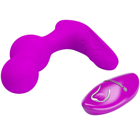 PRETTY LOVE - TERRANCE MASAJEADOR VIBRADOR ANAL CON CONTROL REMOTO - Nuvica