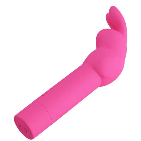 PRETTY LOVE - GERARDO VIBRADOR DE SILICONA CONEJO FUSCHIA - Nuvica
