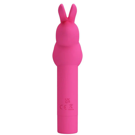 PRETTY LOVE - GERARDO VIBRADOR DE SILICONA CONEJO FUSCHIA - Nuvica