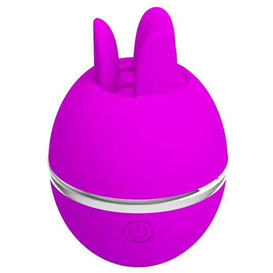 PRETTY LOVE - GEMINI BALL VIBRADOR DE SILICONA REDONDO MORADO - Nuvica