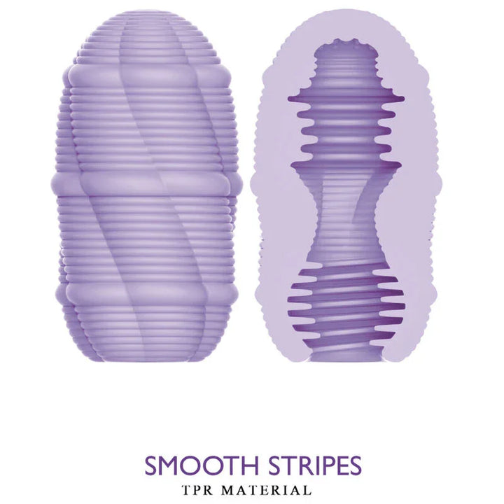 PRETTY LOVE - HUEVO MASTURBADOR SMOOTH STRIPES CUPID - Nuvica