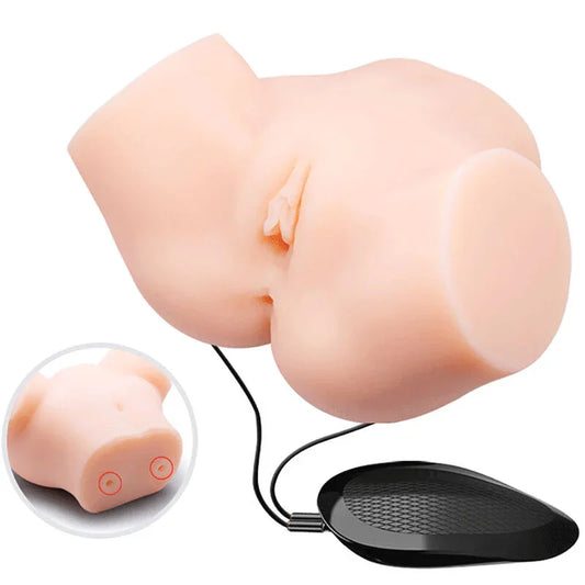 CRAZY BULL - VAGINA Y ANO REALÍSTICOS VIBRADOR SAMANTHA - Nuvica