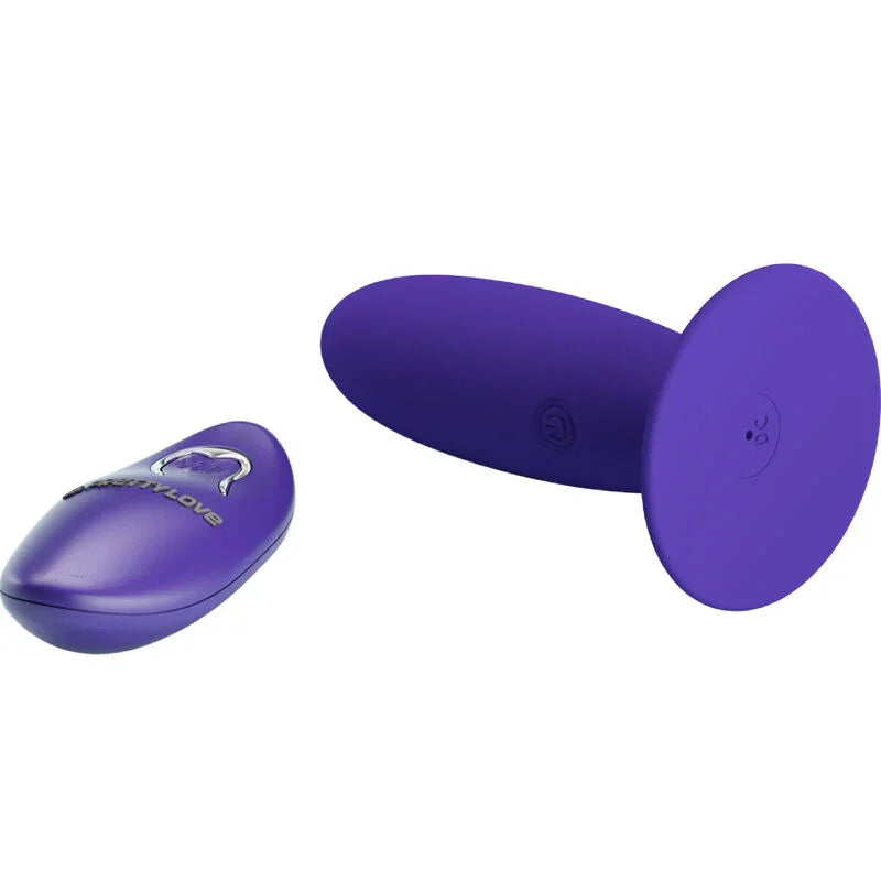 PRETTY LOVE - YOUTH PLUG ANAL VIBRADOR CONTROL REMOTO VIOLETA - Nuvica