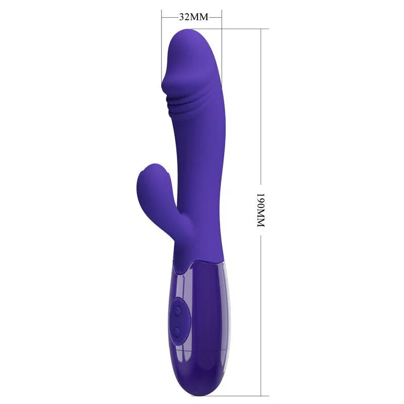 PRETTY LOVE - SNAPPY YOUTH VIBRADOR & ESTIMULADOR PUNTOG VIOLETA - Nuvica