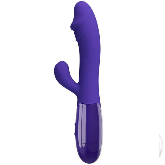 PRETTY LOVE - SNAPPY YOUTH VIBRADOR & ESTIMULADOR PUNTOG VIOLETA - Nuvica