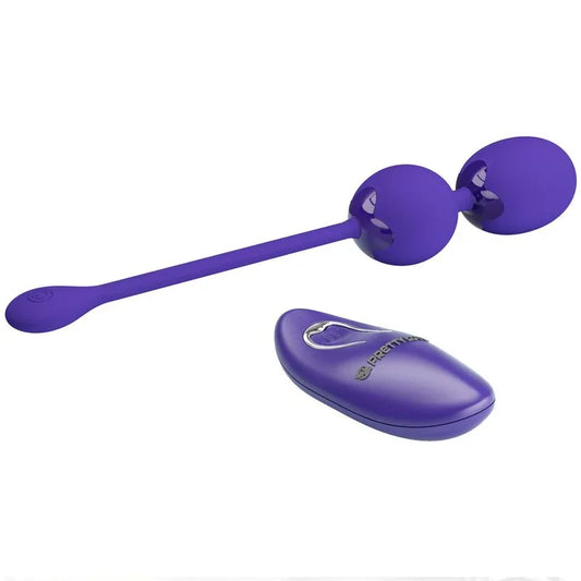 PRETTY LOVE - WILLIE YOUTH BOLAS CONTROL REMOTO & VIBRACIÓN VIOLETA - Nuvica