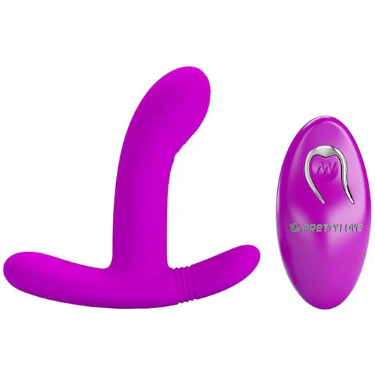 PRETTY LOVE - GERI MASAJEADOR CLITORIS CONTROL REMOTO ROSA - Nuvica