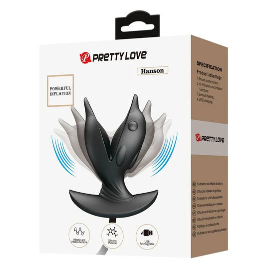 PRETTY LOVE - PLUG ANAL DELFIN INFLABLE & RECARGABLE - Nuvica