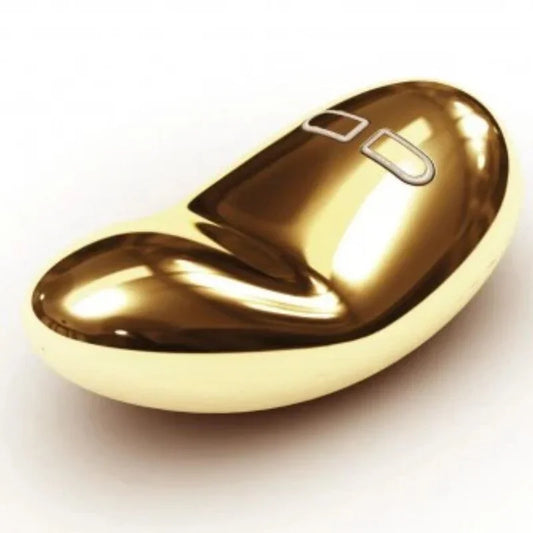LELO - YVA MASTURBADOR CON VIBRACIÓN DE ORO - Nuvica