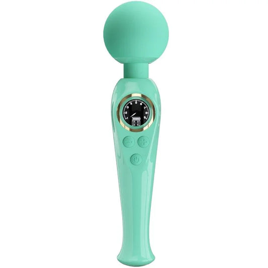 PRETTY LOVE - SKYLER VIBRADOR WAND VERDE - Nuvica