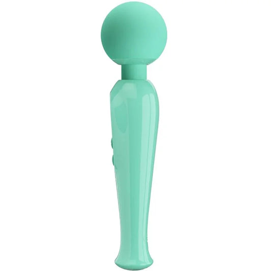 PRETTY LOVE - SKYLER VIBRADOR WAND VERDE - Nuvica
