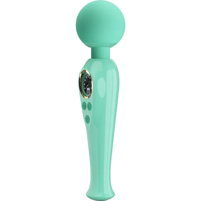 PRETTY LOVE - SKYLER VIBRADOR WAND VERDE - Nuvica