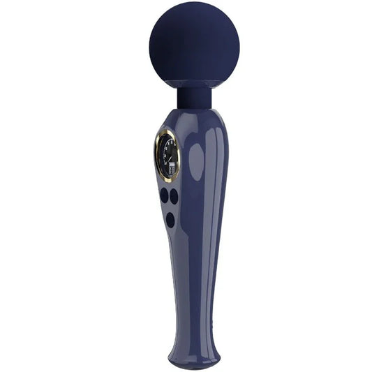 PRETTY LOVE - SKYLER VIBRADOR WAND AZUL - Nuvica