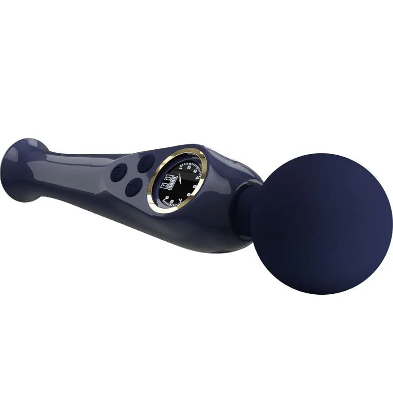 PRETTY LOVE - SKYLER VIBRADOR WAND AZUL - Nuvica