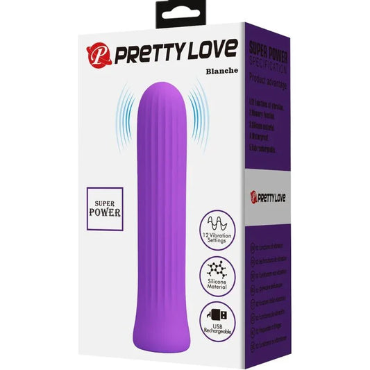PRETTY LOVE - BLANCHE VIBRADOR ESTIMULADOR LILA - Nuvica