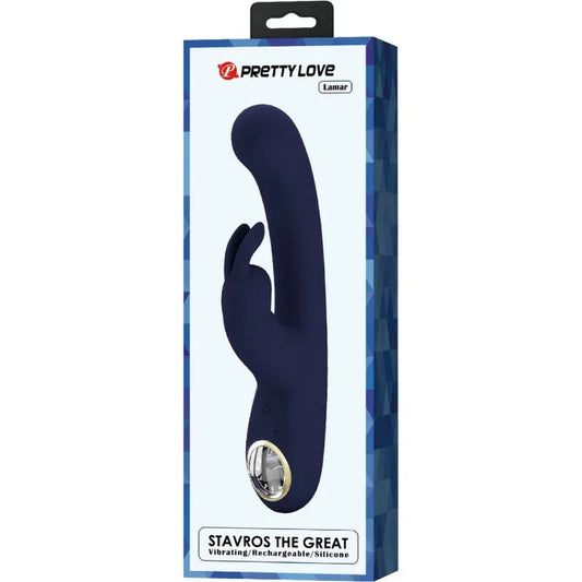 PRETTY LOVE - LAMAR VIBRADOR RABBIT & PUNTO G AZUL - Nuvica
