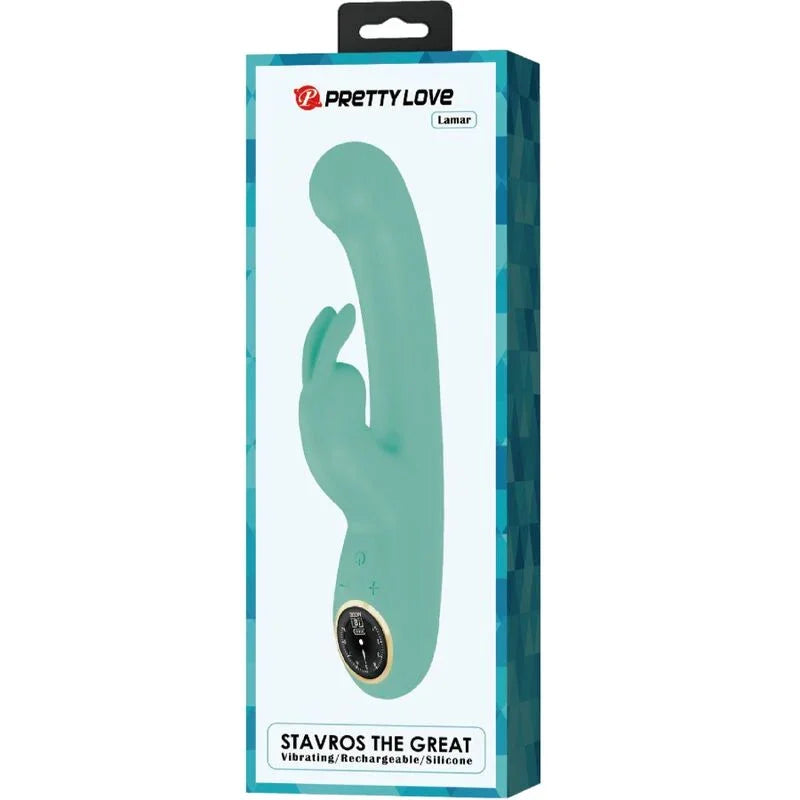 PRETTY LOVE - LAMAR VIBRADOR RABBIT & PUNTO G VERDE - Nuvica