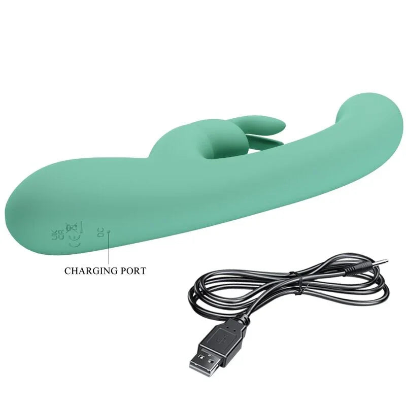 PRETTY LOVE - LAMAR VIBRADOR RABBIT & PUNTO G VERDE - Nuvica