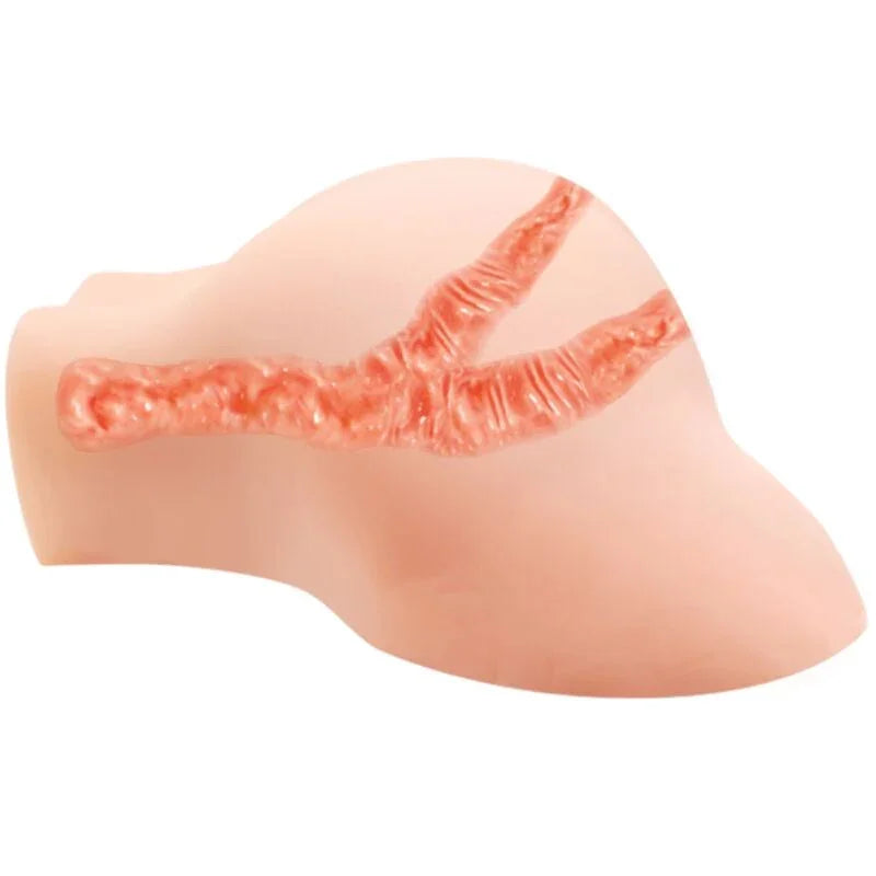 CRAZY BULL - VAGINA Y ANO CON MALLA REALISTA CON VIBRACIÓN - Nuvica