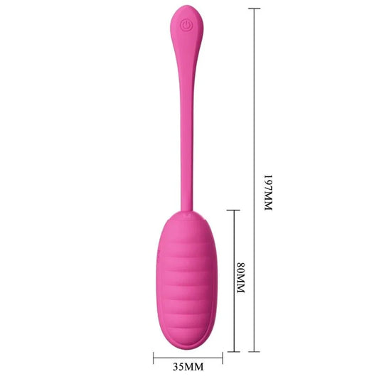 PRETTY LOVE - CATALINA HUEVO VIBRADOR RECARGABLE ROSA - Nuvica