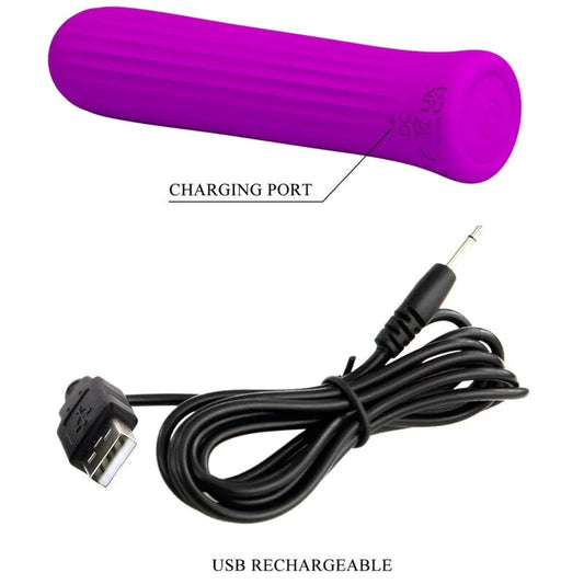 PRETTY LOVE - BLANCHE VIBRADOR ESTIMALADOR ROSA - Nuvica