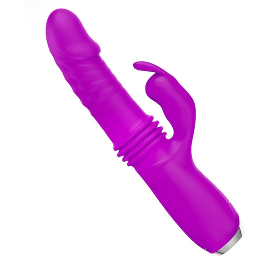 PRETTY LOVE - DOROTHY VIBRADOR CONEJO RECARGABLE MORADO - Nuvica