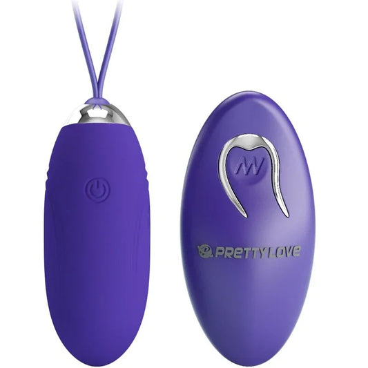 PRETTY LOVE - JENNY YOUTH HUEVO VIBRADOR CONTROL REMOTO VIOLETA - Nuvica