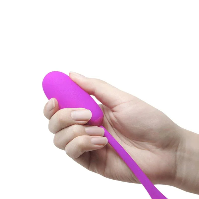 PRETTY LOVE - JULIUS HUEVO VIBRADOR IMPERMEBLE & RECARGABLE MORADO - Nuvica
