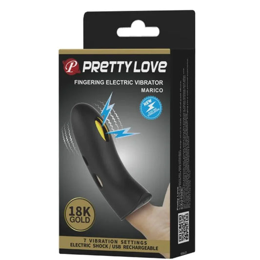 PRETTY LOVE - MARICO FUNDA DE DEDO ELECTRO-ESTUMILADOR NEGRO - Nuvica