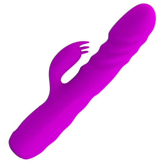 PRETTY LOVE - MELANIE VIBRADOR CONEJO RECARGABLE MORADO - Nuvica