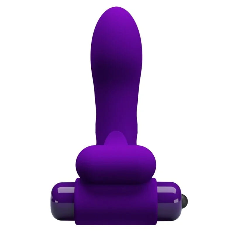 PRETTY LOVE - ORLANDO FUNDA DE DEDO VIBRADOR MORADO - Nuvica