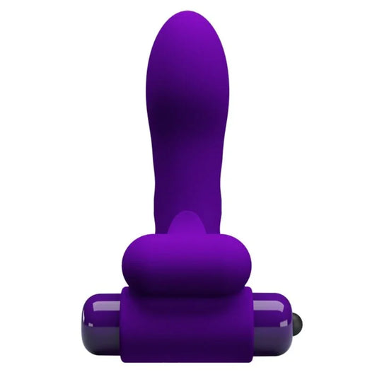 PRETTY LOVE - ORLANDO FUNDA DE DEDO VIBRADOR MORADO - Nuvica