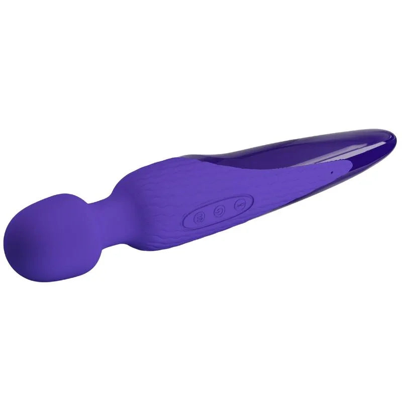 PRETTY LOVE - ANTONY YOUTH VIBRADOR WAND EFECTO CALOR VIOLETA - Nuvica