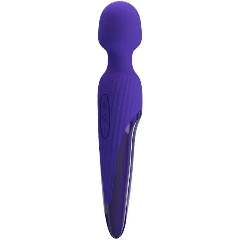 PRETTY LOVE - ANTONY YOUTH VIBRADOR WAND EFECTO CALOR VIOLETA - Nuvica