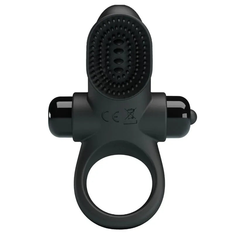 PRETTY LOVE - ANILLO VIBRADOR II PARA PENE NEGRO - Nuvica
