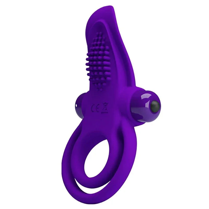 PRETTY LOVE - ANILLO VIBRADOR PARA PENE MORADO - Nuvica