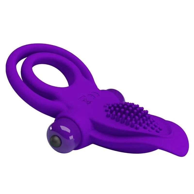 PRETTY LOVE - ANILLO VIBRADOR PARA PENE MORADO - Nuvica