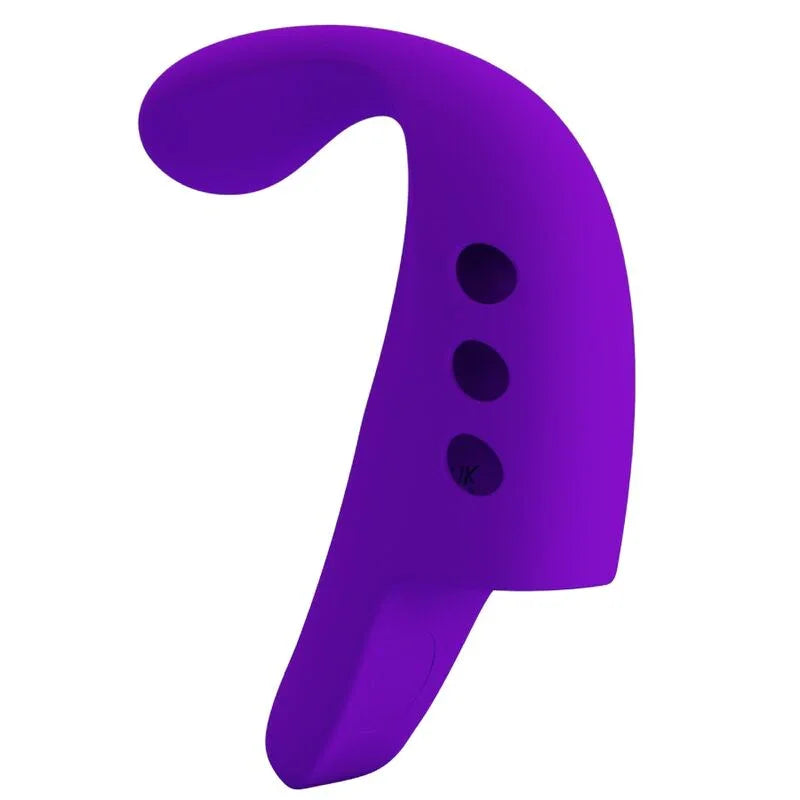 PRETTY LOVE - GORGON VIBRADOR DE DEDO RECARGABLE MORADO - Nuvica