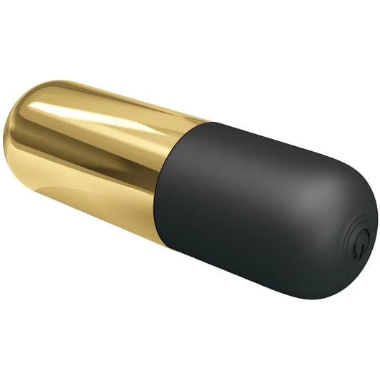PRETTY LOVE - BALA VIBRADOR RECARGABLE DORADO - Nuvica