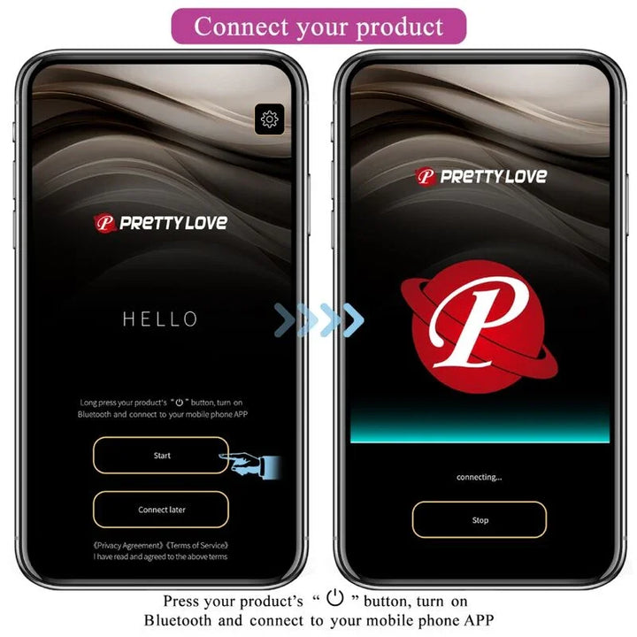 PRETTY LOVE - JEFFERSON PLUG ANAL CONTROLADO POR APP NEGRO - Nuvica
