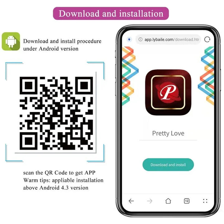 PRETTY LOVE - NYMPH HUEVO VIBRADOR CONTROLADO POR APP VIOLETA - Nuvica