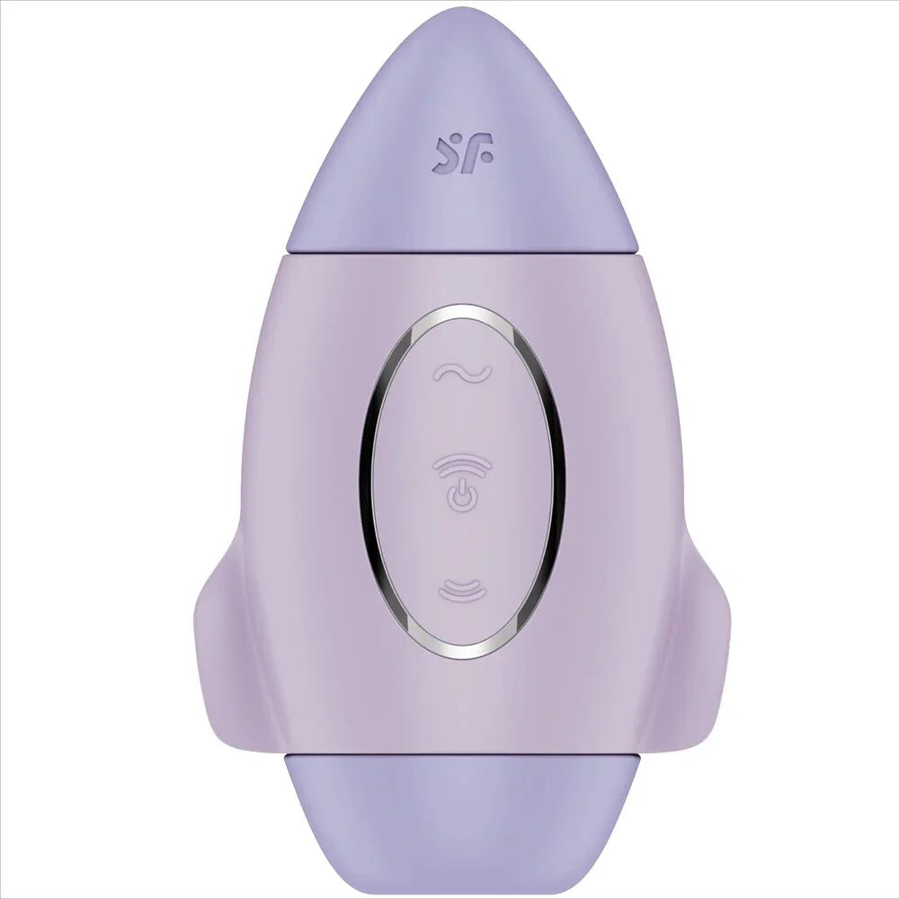 SATISFYER - MISSION CONTROL LILA VIBRADOR PEQUEÑO DE DOBLE IMPULSO - Nuvica