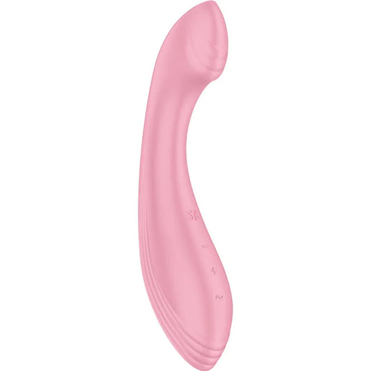 SATISFYER - G-FORCE ESTIMULADOR VIBRADOR PUNTO G ROSA - Nuvica