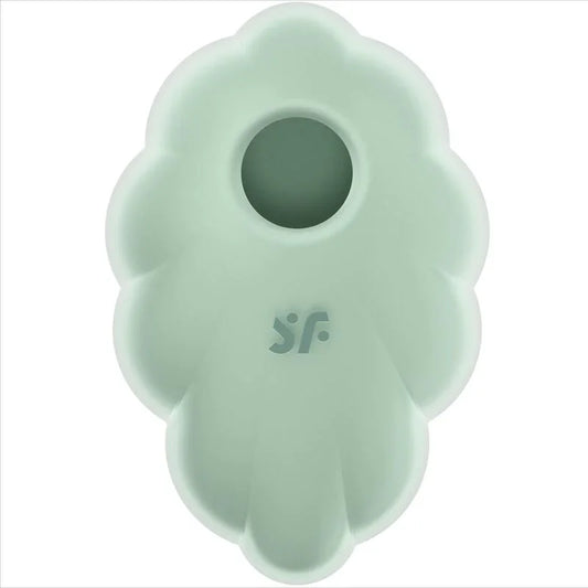SATISFYER - CLOUD DANCER VERDE VIBRADOR AIR PULSE - Nuvica