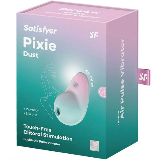 SATISFYER - PIXIE DUST LILA ESTIMULADOR AIR PLUSE - Nuvica
