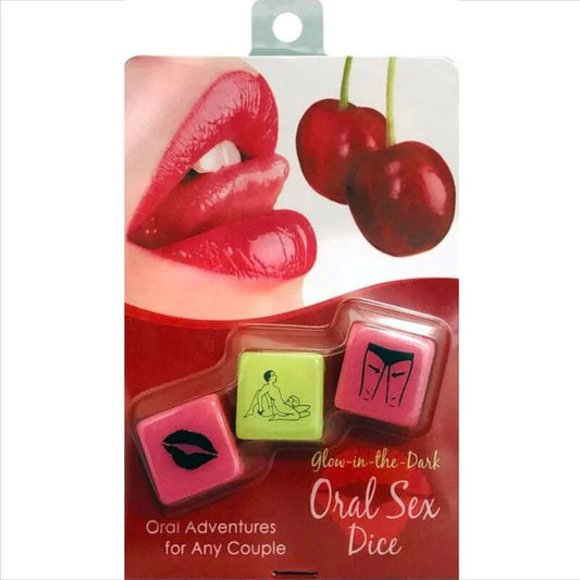 KHEPER GAMES - JUEGO DADOS SEXUALES ORAL CON BRILLO EN LA OCURIDAD - Nuvica