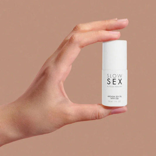 BIJOUX - SLOW SEX ACEITE DE MASAJE SEXUAL CON CBD 30 ML - Nuvica