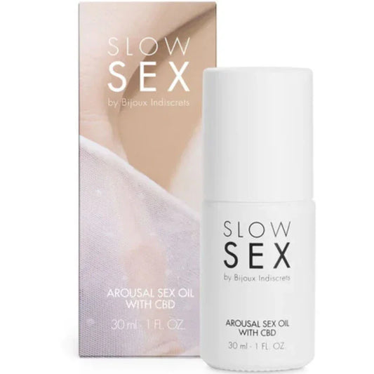 BIJOUX - SLOW SEX ACEITE DE MASAJE SEXUAL CON CBD 30 ML - Nuvica