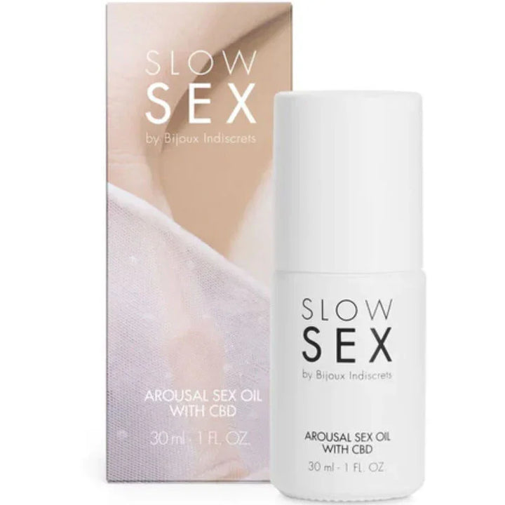 BIJOUX - SLOW SEX ACEITE DE MASAJE SEXUAL CON CBD 30 ML - Nuvica